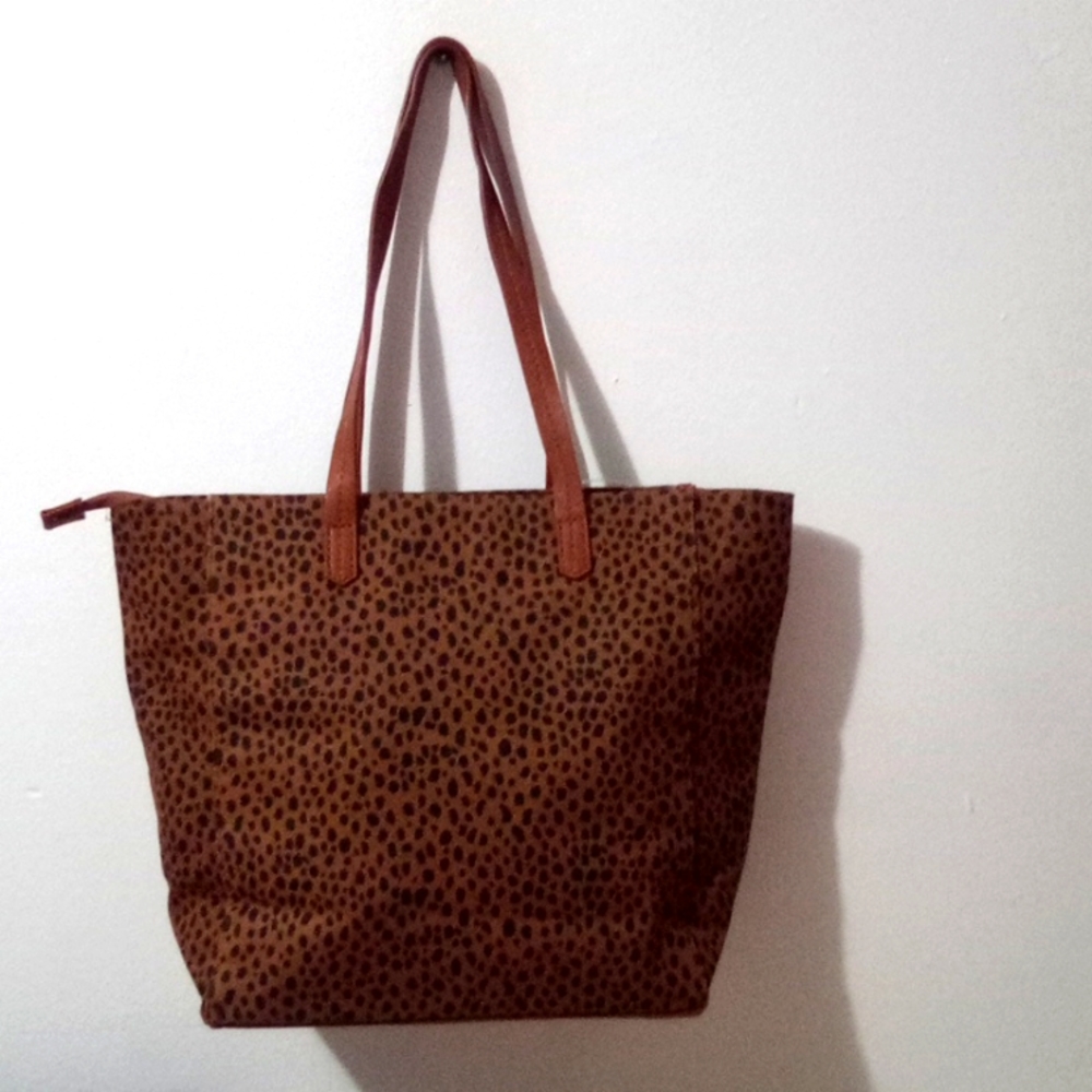 Universal Thread Large Tote Bag In Leopard Print Gem
